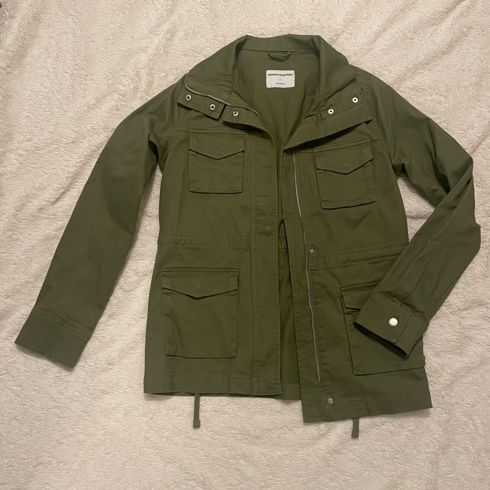 Amazon Essentials Olive Green Jacket